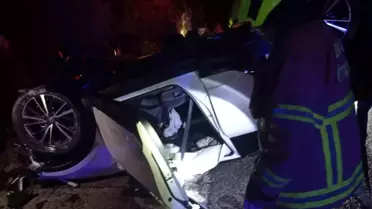 Kazada hasar gören otomobil