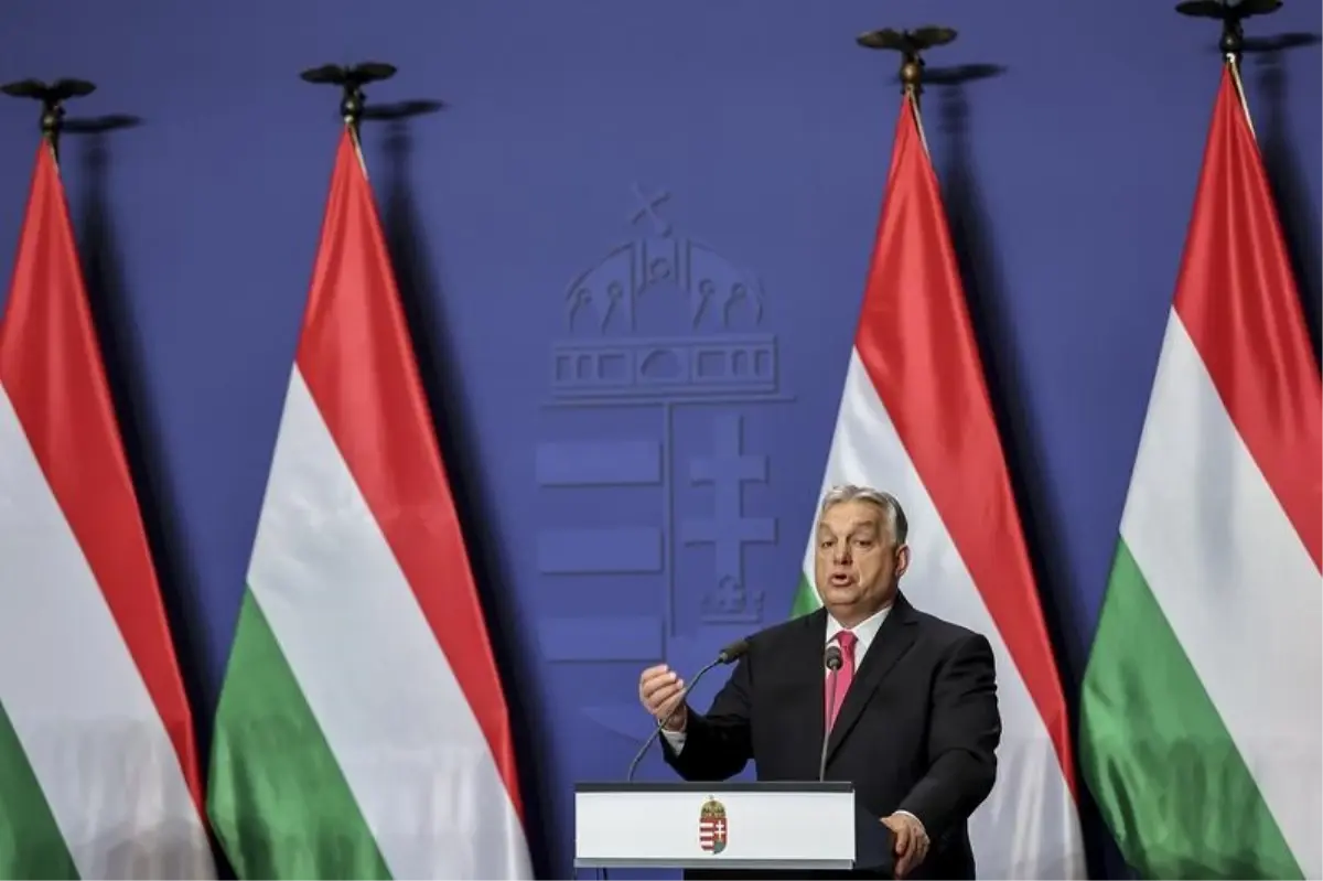 Viktor Orban ve Volodymyr Zelenskiy Davos'ta