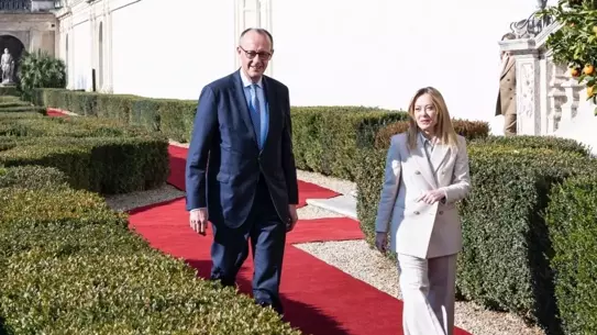 Almanya ve İtalya Liderleri Roma’da Stratejik İş Birliğini Güçlendirdi