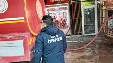 Erciş'te Çıkan Yangın 5 İş Yerini Zararlandırdı: Ekonomik Kayıplar ve Yetkililerin Açıklamaları