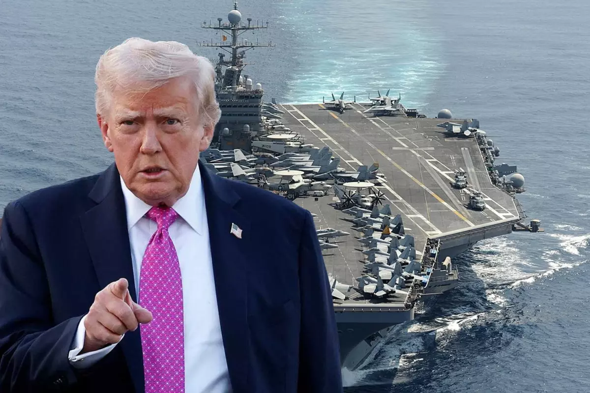 Trump konuşma sırasında