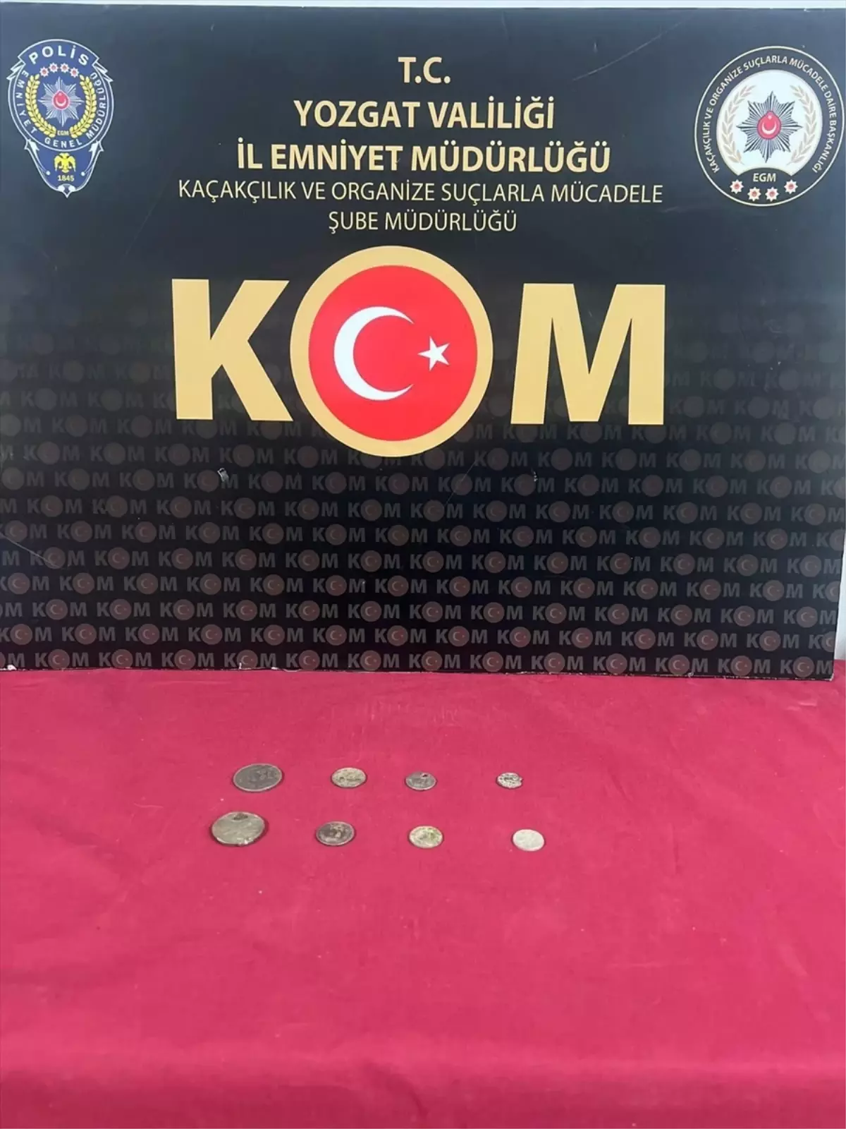 Yozgat'ın Sarıkaya Köyünde Bulunan 8 Nadir Tarihi Sikke Gözaltıyla Sonuçlandı