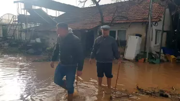 Sel sonrası Kumluca’da zarar gören tarım arazileri
