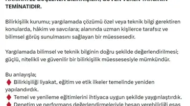 Adalet Bakanı Tunç, Bilirkişilik Başvuru Süresini 16 Şubat 2026'ya Uzattı