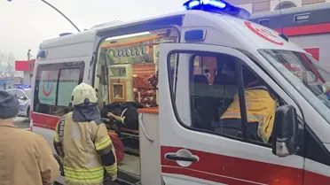 Kafa kafaya çarpan otobüsler