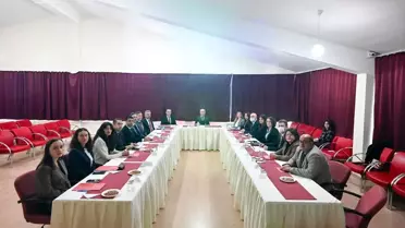 Vali Turan'ın proje ziyaretlerinden bir an