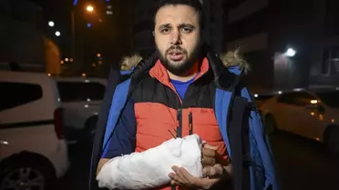 Mamak’ta Sahipsiz Köpek Saldırısı Sonrası Kırık Kol