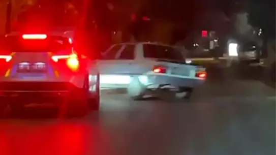 Kaza anındaki araç