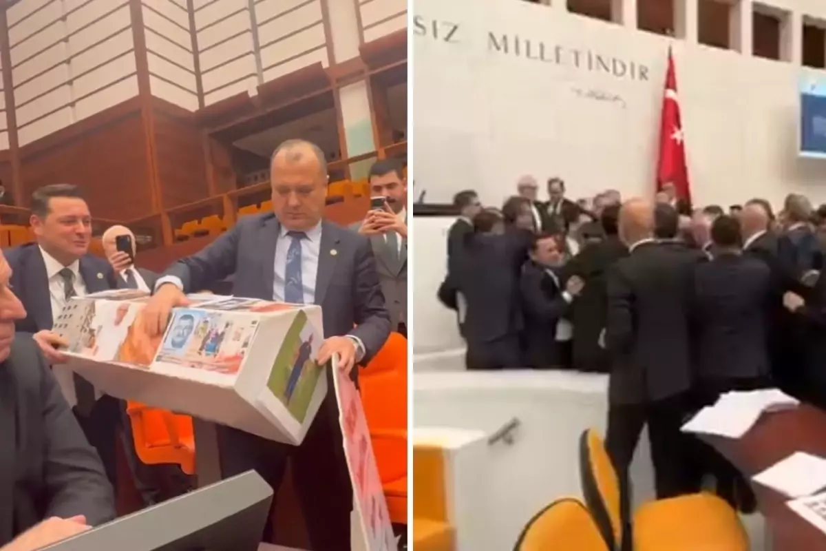 Mecliste Emekli Maaşı Tartışması: Tabut Gösterisi Gerginliği Kızıştırdı