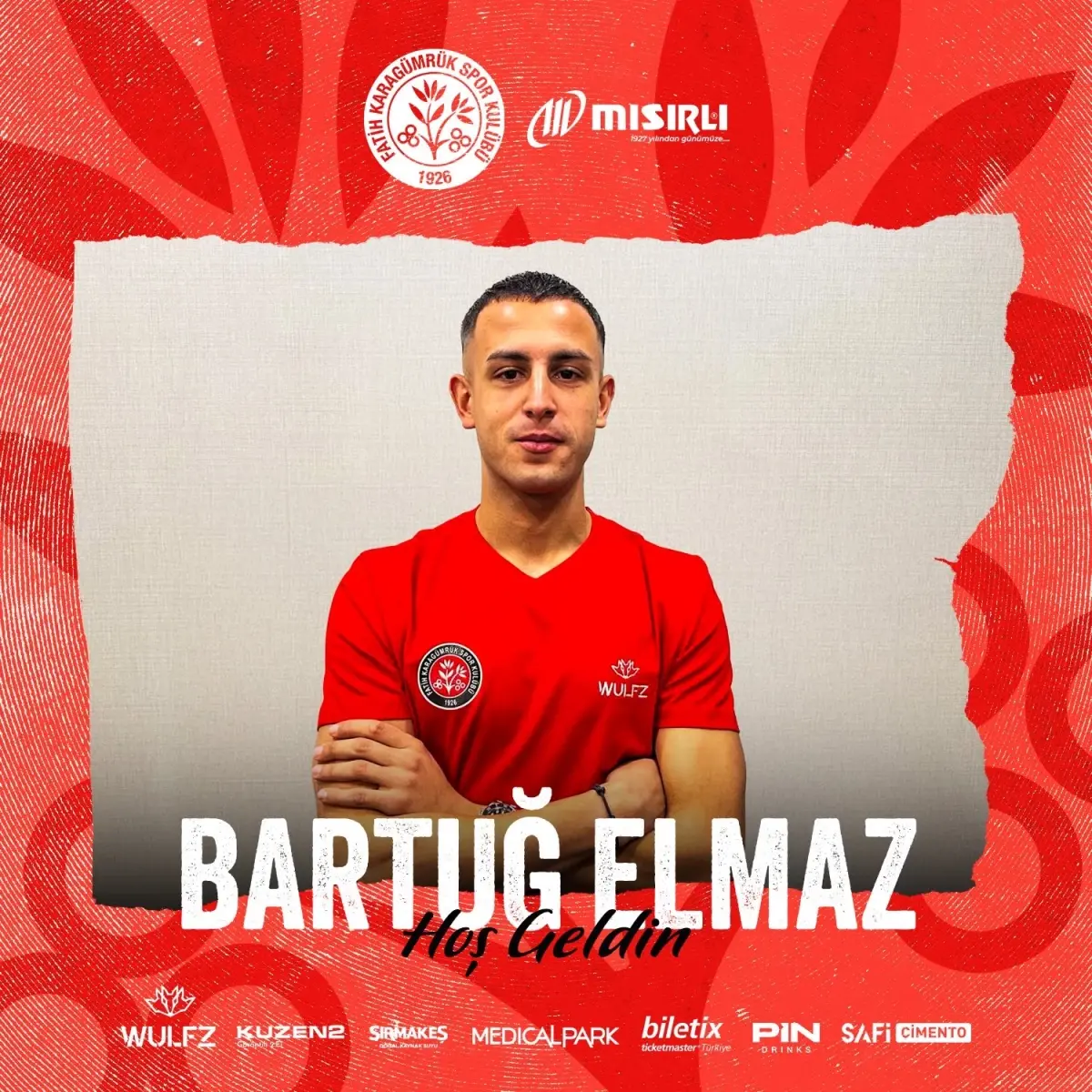 Fatih Karagümrük, 22 Yaşındaki Bartuğ Elmaz'ı Sezon Sonuna Kadar Kiraladı