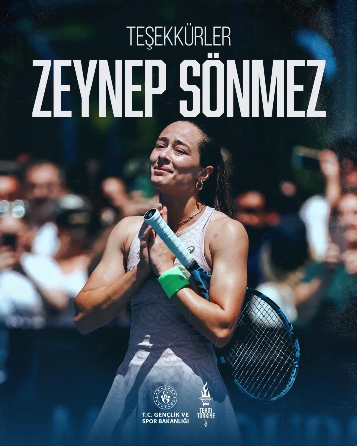 Zeynep Sönmez Avustralya Açık'ta 3. Tur Mücadelesi ve Veda Anı