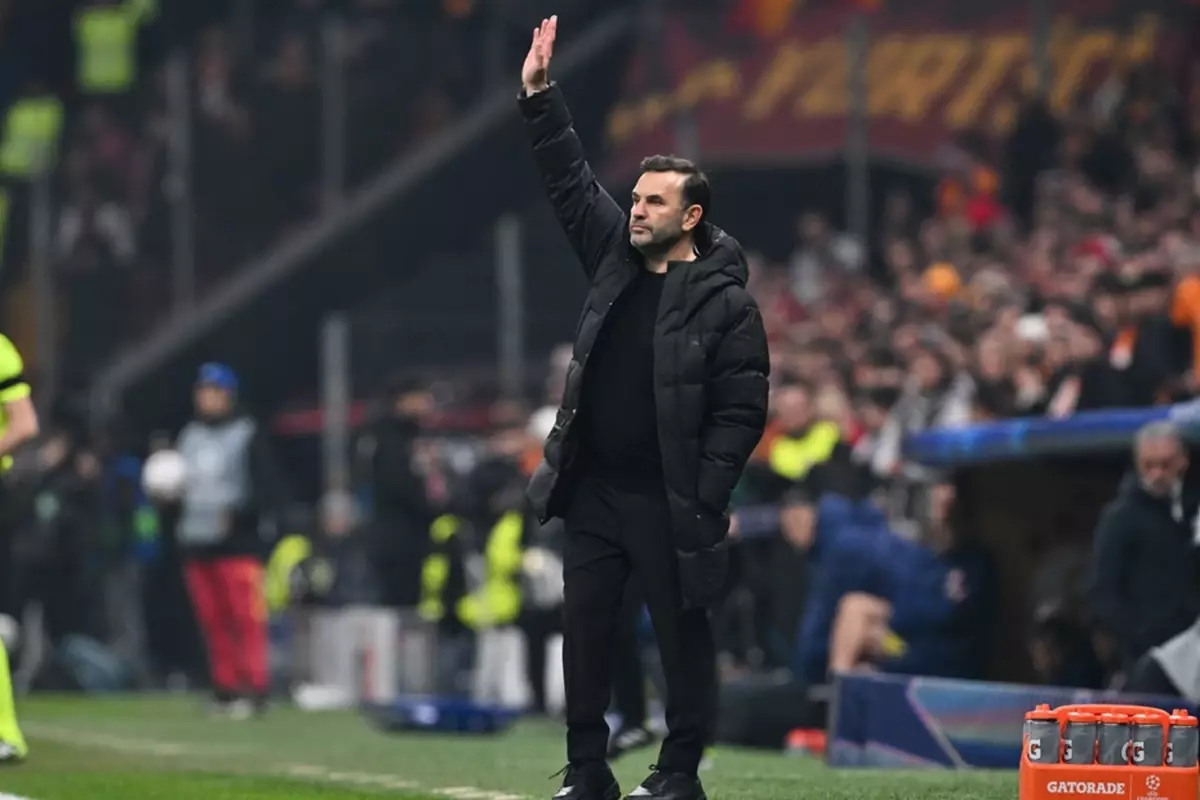 Okan Buruk veda anı