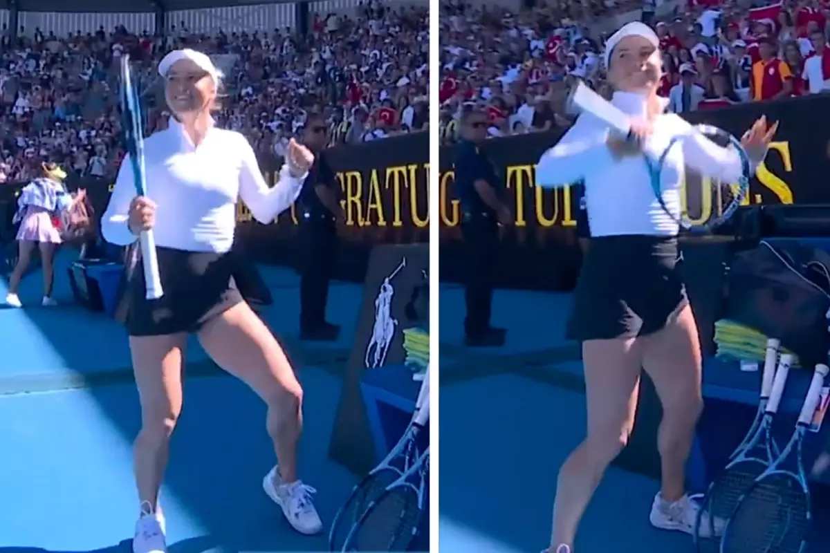 Putintseva’nın Zafer Sevinci Tribünlerde Gerginliğe Yol Açtı