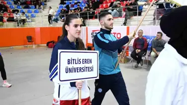Bitlis Eren Üniversitesi'nden Muhammed Karayılan, Üniversiteler Ligi Kick Boks Şampiyonluğunu Kazandı