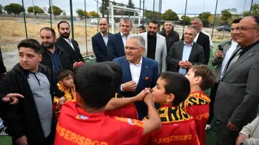 Kayseri Büyükşehir Belediyesi'nden Kırsal Alanda 106 Gençlik ve Spor Projesi