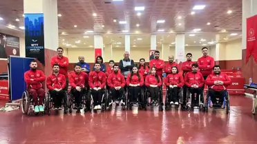 Paralimpik Masa Tenisi Milli Takımı Antalya’da 10 Günlük Hazırlık Kampına Başladı