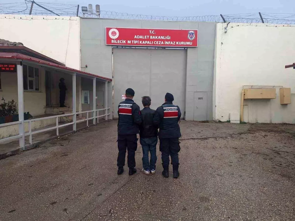 Bilecik’te 3 Yıl 9 Ay Hapis Cezalı Hırsız Yakalandı