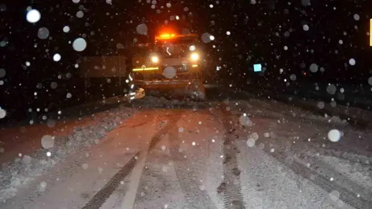 Antalya Yüksek Kesimlerinde Kar Yağışı ve Alınan Önlemler
