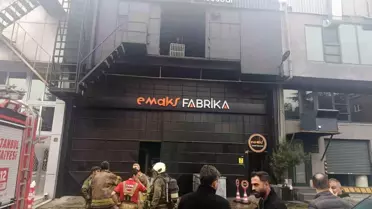 Bahçelievler'de Polyester Fabrikasında Çıkan Yangın Kontrol Altına Alındı