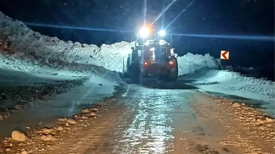 Gümüşhane Dağlarında Şiddetli Kar Yağışı Çığ Tehdidi Oluşturdu