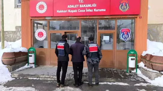 Şemdinli'de 9 Yıl 9 Ay Hapis Cezalı Uyuşturucu Suçlusu Jandarma Operasyonunda Yakalandı