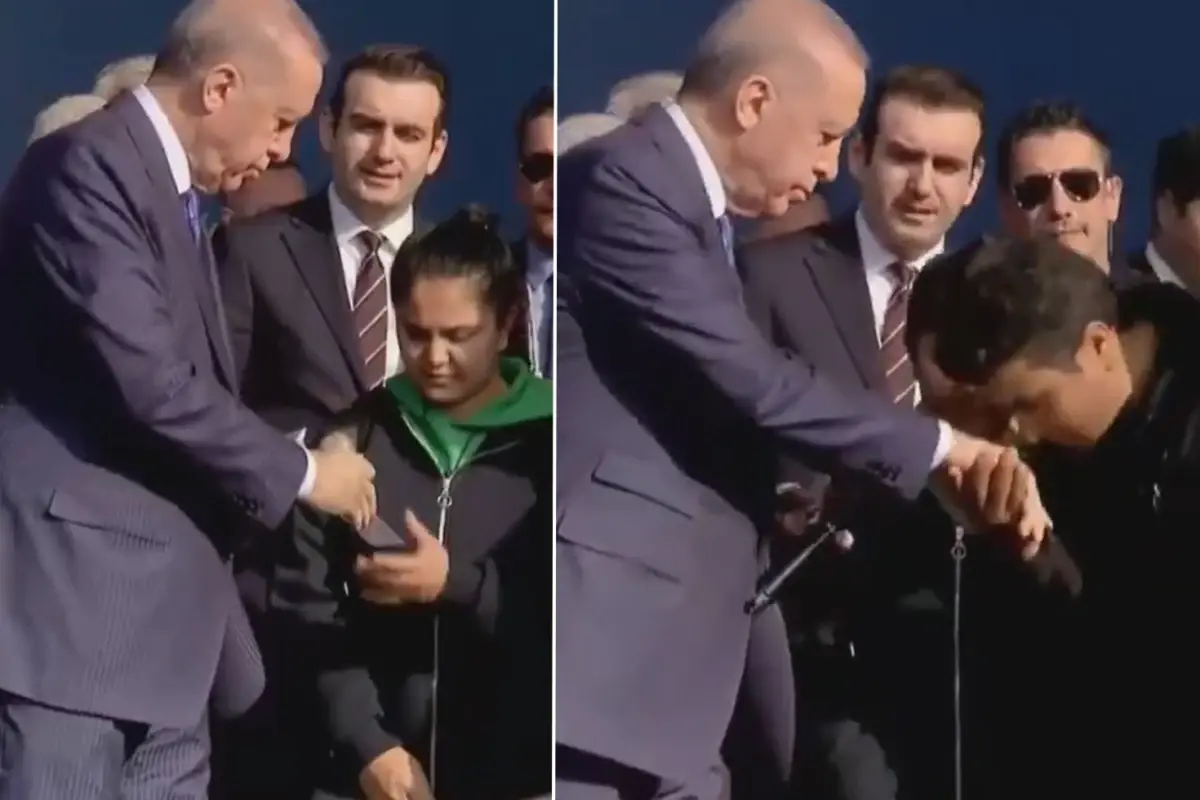 Erdoğan, Aydın'daki TOKİ Teslim Töreninde Çocuk ve Babasına Sürpriz Para Verdi