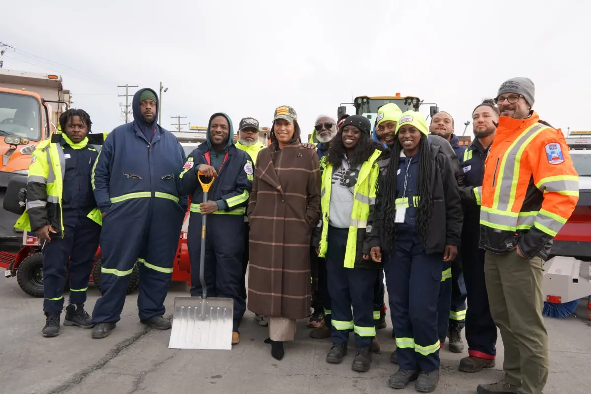 Washington’da kar fırtınası kapak fotoğrafı