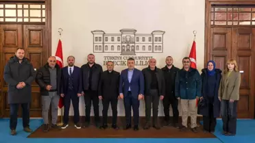 Bilecik Valisi Vali Sözer, Esnaf Oda Başkanı Dilek'le Buluştu: Yerel Ekonomik Sorunlar Masaya Yatırıldı