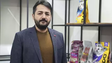 Kedi ve köpek maması üretim hattı