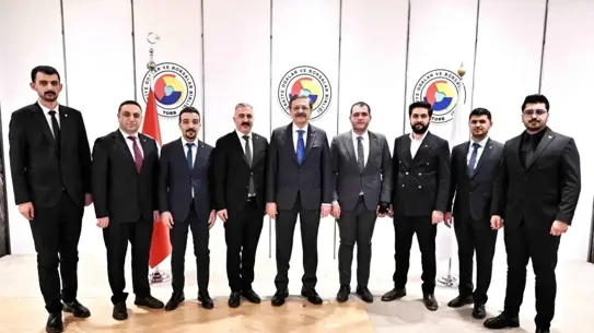Van Girişimcileri TOBB Başkanı Hisarcıklıoğlu ile Ekonomik Vizyonunu Paylaştı
