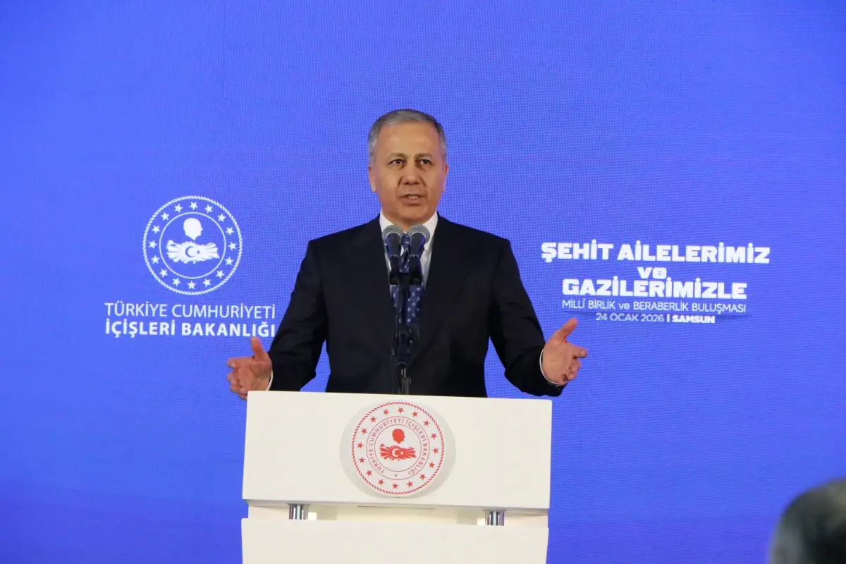Bakan Yerlikaya, Samsun’da Suç Yuvalarını Yok Etme Kararlılığını Vurguladı