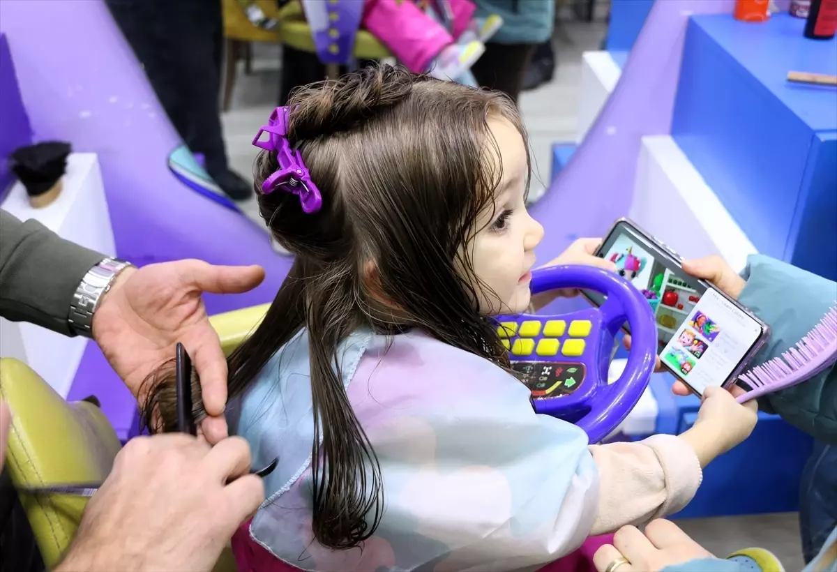 Eskişehir'de Çocuklara Özel Eğlenceli Kuaför Deneyimi