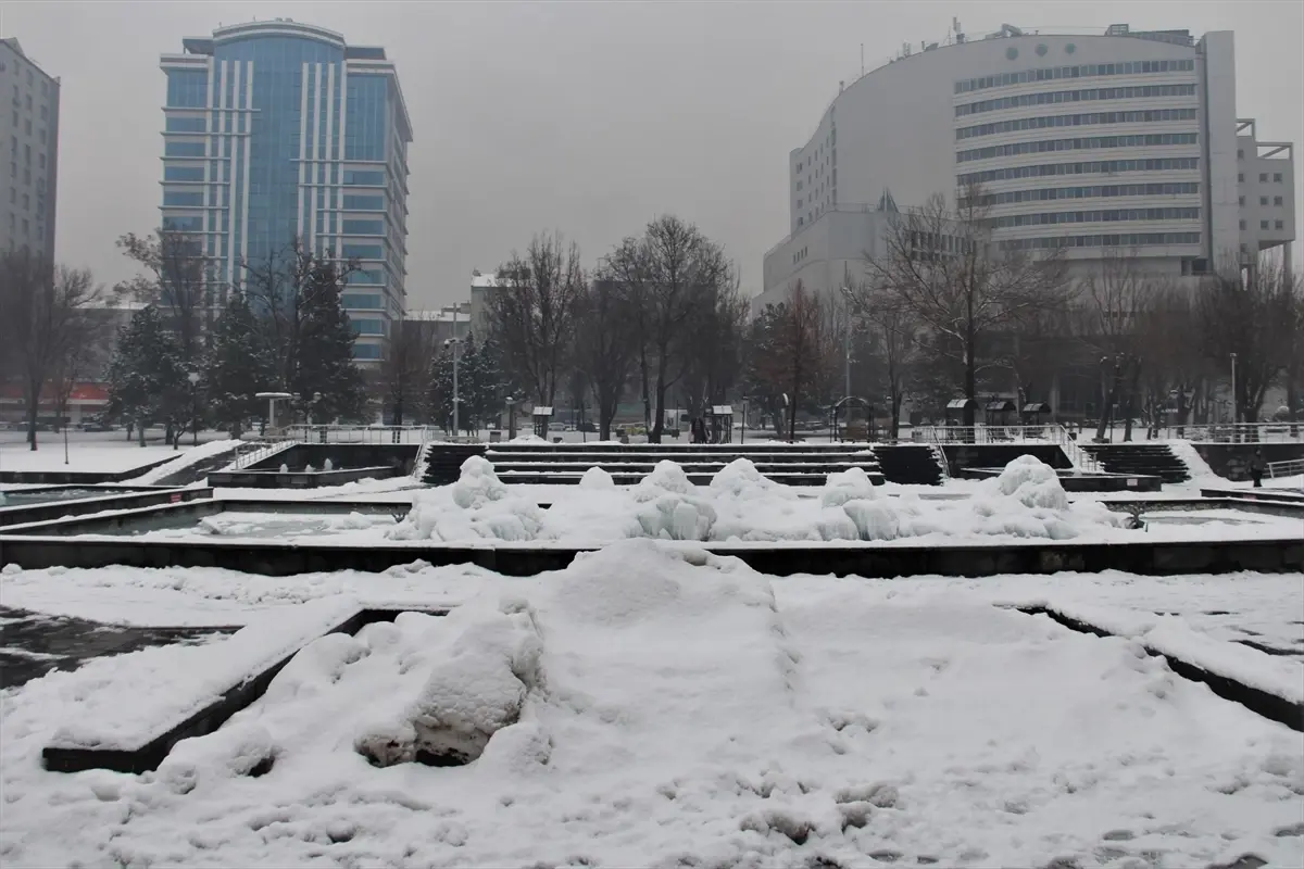 Kayseri'de yoğun kar yağışı