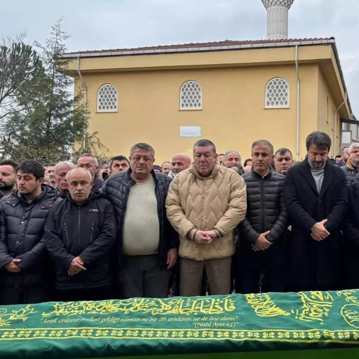 Zonguldak'ta kaza sonrası cenaze töreni