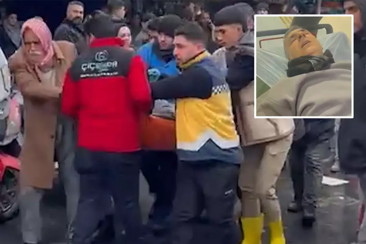 Bakır Minare ve İsmail Polat olay yerinde