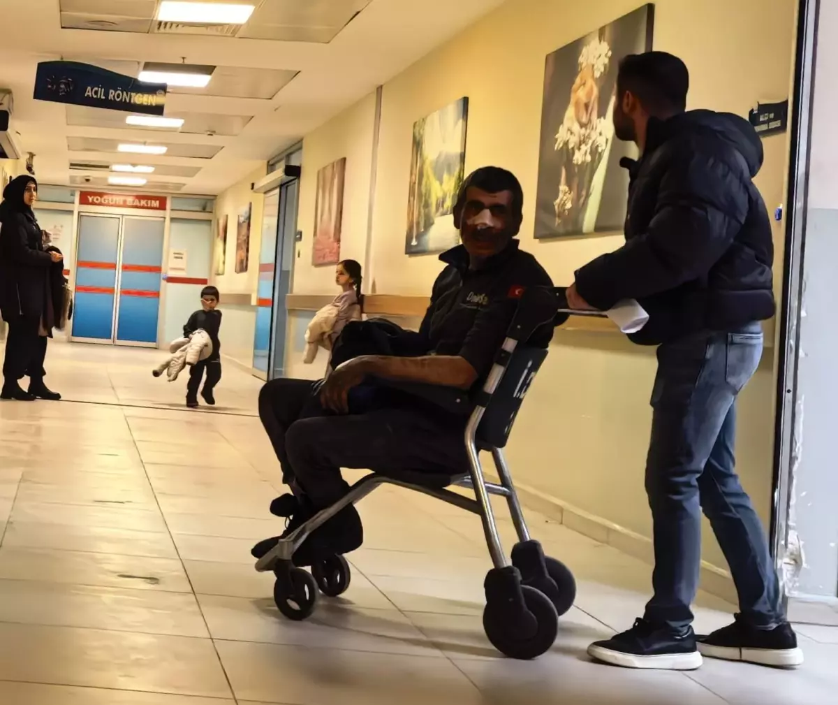 İnegöl’de Lastik Patlaması İşçiyi Yaraladı: Tamir Sırasında Şok Anı