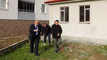 Bina inşaatının ilerleyişi