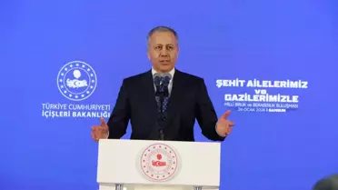 Bakan Yerlikaya suçla mücadele kararlılığını ifade ediyor