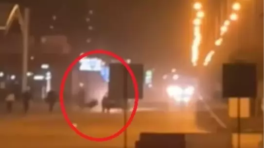 Alkollü Sürücü Drift Yaptı, İki Yayalıyı Yaraladı