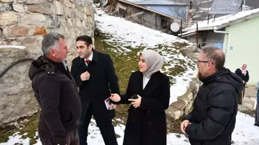 Kaymakam Büşra Güneş köylerde