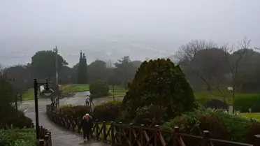 İstanbul’da Yoğun Sis Şartları Görüş Mesafesini Düşürüyor