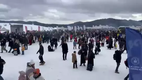 Keltepe Kayak Merkezi'nde Kar Kalınlığı Rekor Seviyede: 153 cm ile Festivale Renk Katıldı