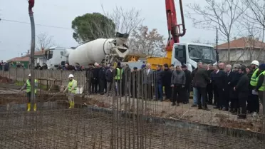 Kırklareli Valisi Turan'dan Yeni Kur'an Kursu Binası Temeli Atıldı