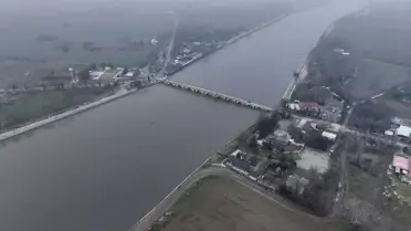 Edirne’de Meriç ve Tunca Nehirlerinin Debisi Yağışlarla Yükseldi