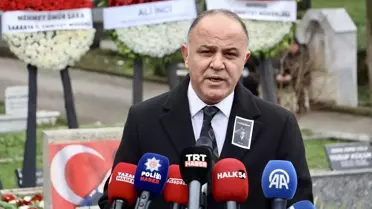 Anma töreninden bir kare