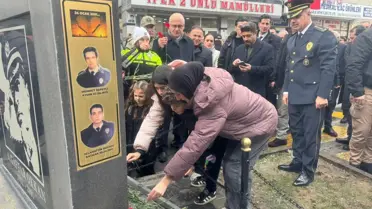 Diyarbakır’da Şehit Emniyet Müdürü Ali Gaffar Okkan ve 5 Mesai Arkadaşının Anma Töreni