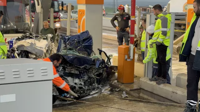 Kazanın etkilediği otobüs