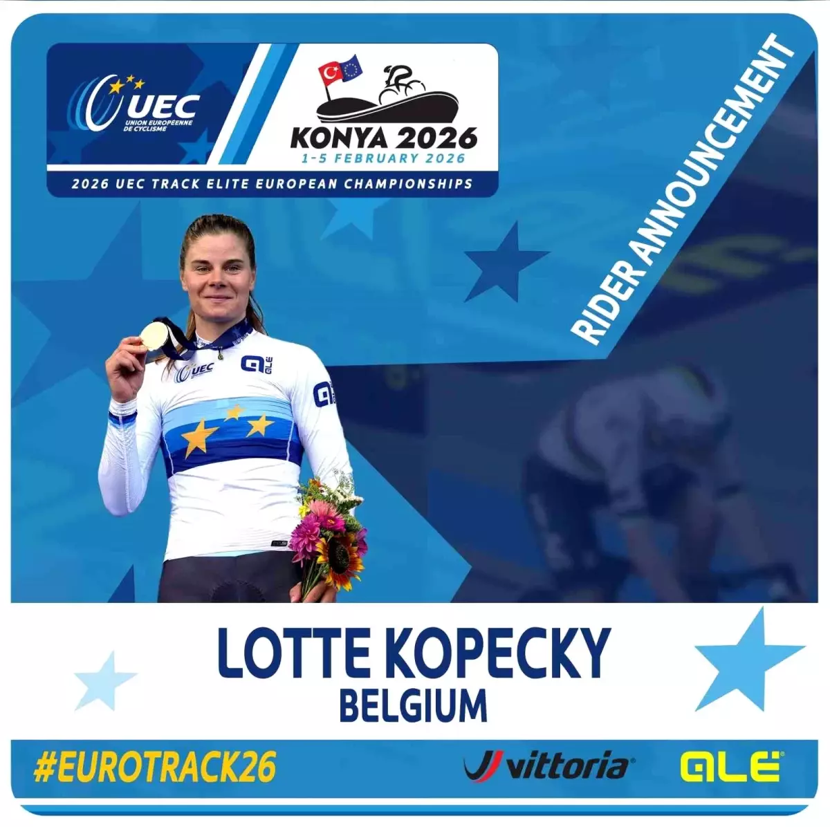 Konya’da 2026 UEC Elit Avrupa Pist Şampiyonası Kapılarını Açtı