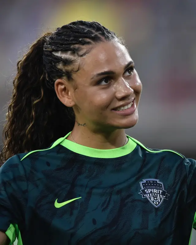 Trinity Rodman maçta