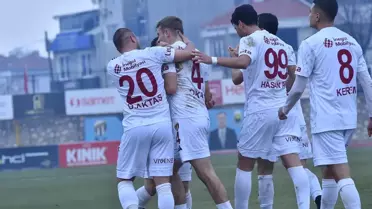 İnegölspor'un 6-1 galibiyet anı
